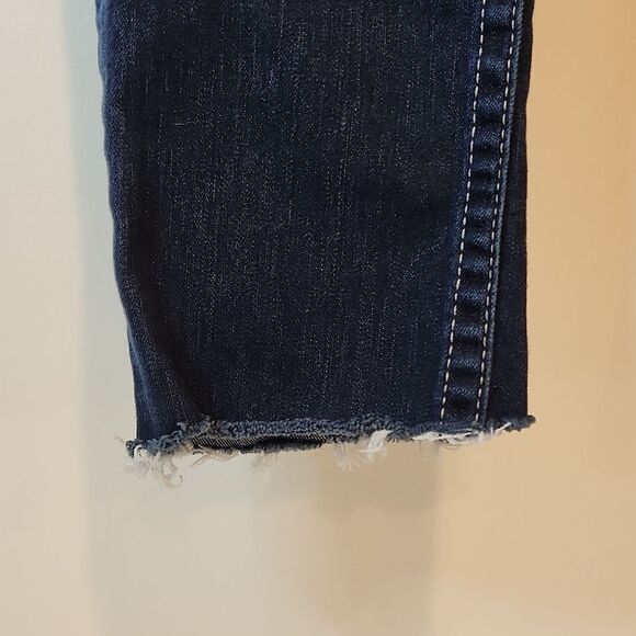 True Religion Jeans Women's Sz 25 Section Skinny Pocket Flap Dark Wash Denim - Picture 10 of 14
